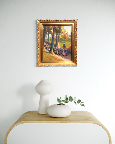 Pardon en campagne par Mathurin Janssaud