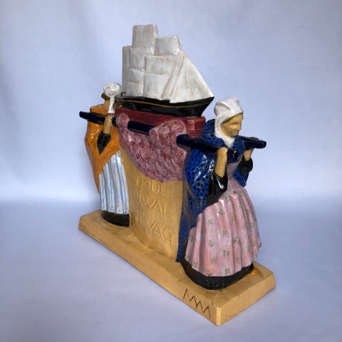 Porteuse d'ex-voto marin par Mathurin Méheut