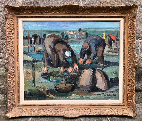 La pêche aux moules par Pierre de Belay