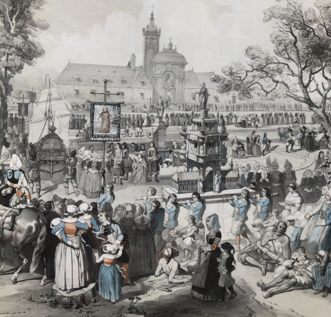 Grand pardon de Saint-Anne d’Auray par Prosper Saint-Germain