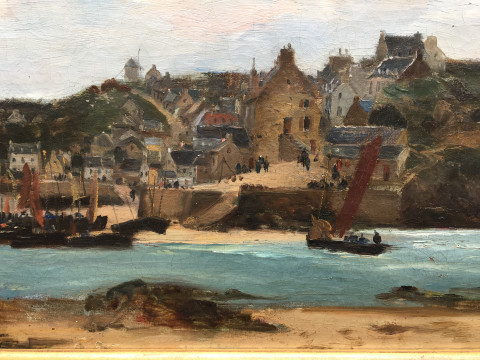 Port de Tréboul par Gaston Roullet