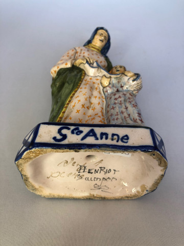 Sainte-Anne apprenant à lire à la vierge Marie