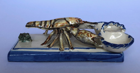 Salière en forme de homard