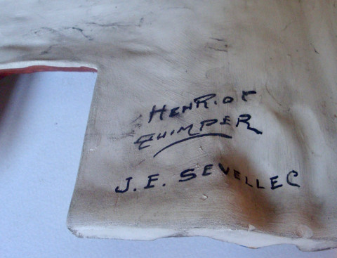 Signature de la manufacture et de l'artiste