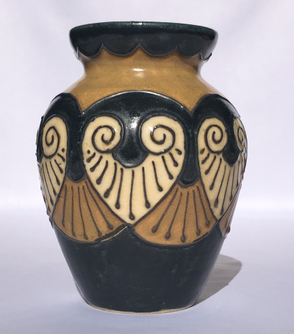 Vase à décor de broderies Odetta