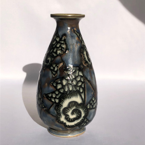Petit vase Odetta à décor de coquillages