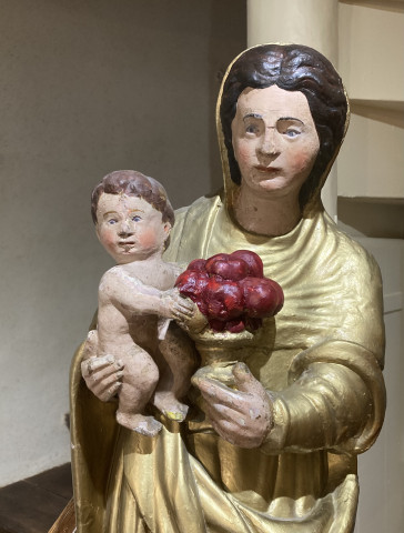 Grande vierge à l'enfant XVIIIe