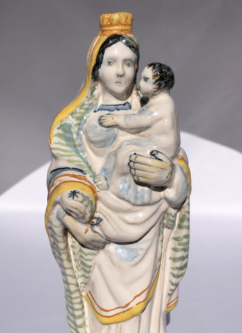 Vierge à l'enfant XVIIIe de Rennes