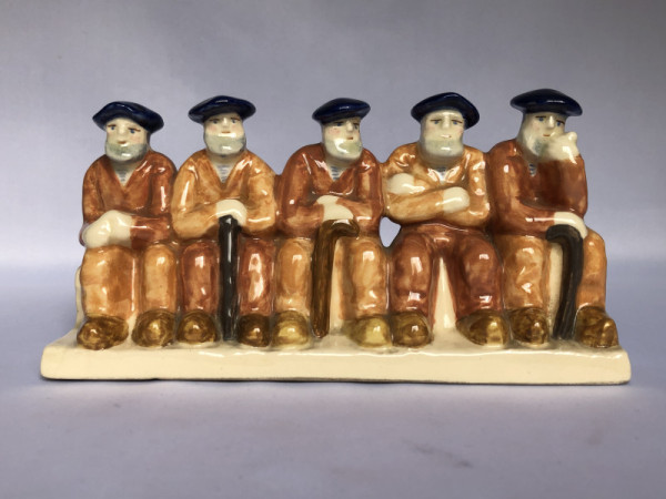 Marins sur un banc de Fanch
