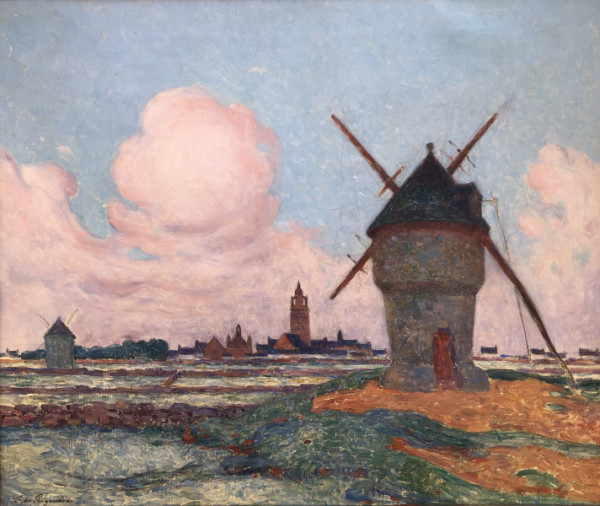 Les moulins de Batz-sur-Mer par du Puigaudeau