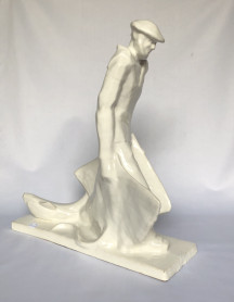 L’homme à la raie par Mathurin Méheut