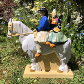 Les mariés à cheval par Bachelet