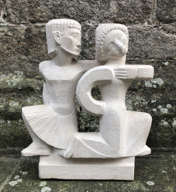 Couple de danseurs par Jean Mazuet