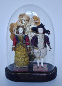 Couple de paludiers en coquillage