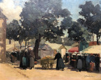 Marché à Concarneau