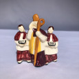 Évêque et enfants de chœur issus de la procession