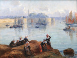 Retour de pêche à Concarneau par Alfred Guillou