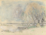Effet de lumière en Brière par Ferdinand du Puigaudeau