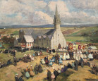 Pardon à Sainte-Anne-la-Palud par Émile Simon