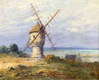 Moulin sur la presqu'île guérandaise par Gauffriaud