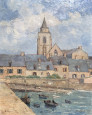 Port de Saint-Suliac sur La Rance par Georges Éveillard