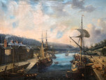 La manufacture des tabacs à Morlaix par Léopold Beau