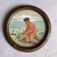 Le vieux pêcheur à Tréboul par Marcel Jacquier