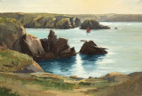 La pointe de Goulphar à Belle-île par Jean Marec