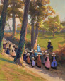 Pardon en campagne par Mathurin Janssaud