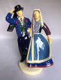 Couple de danseurs de Plougastel par Micheau-Vernez
