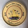 Assiette de la seconde guerre mondiale au bateau par POL