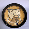 Coupe au portrait de femme de Plougastel