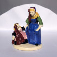 Jeune femme de Plougastel et son enfant par Yvonne Jean-Haffen