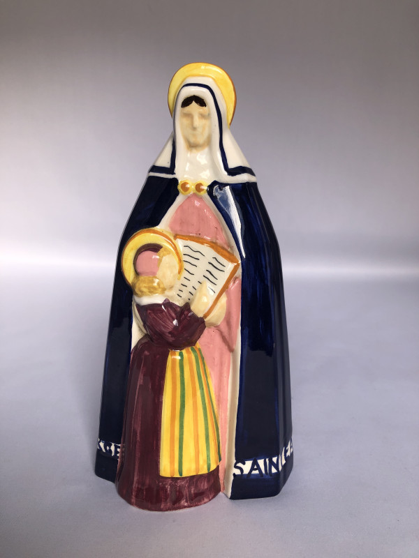 Sainte Anne apprenant à lire à la vierge