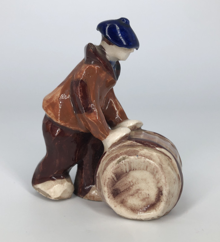 Homme au tonneau