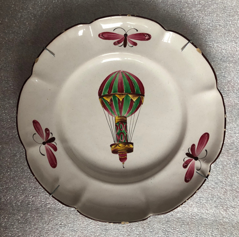 Assiette des Islettes sur l’ascension de Pilâtre de Rozier