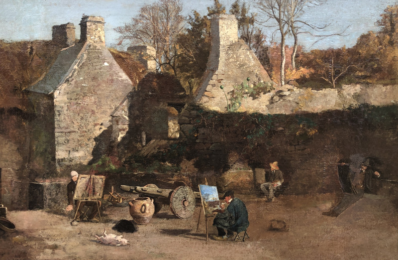 Peintres américains sur le motif à Pont-Aven