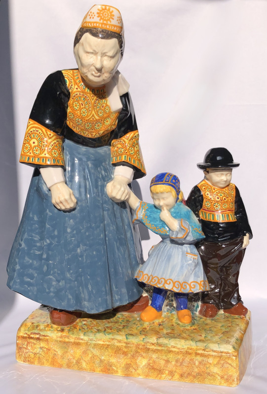 Grand-mère et ses petits-enfants