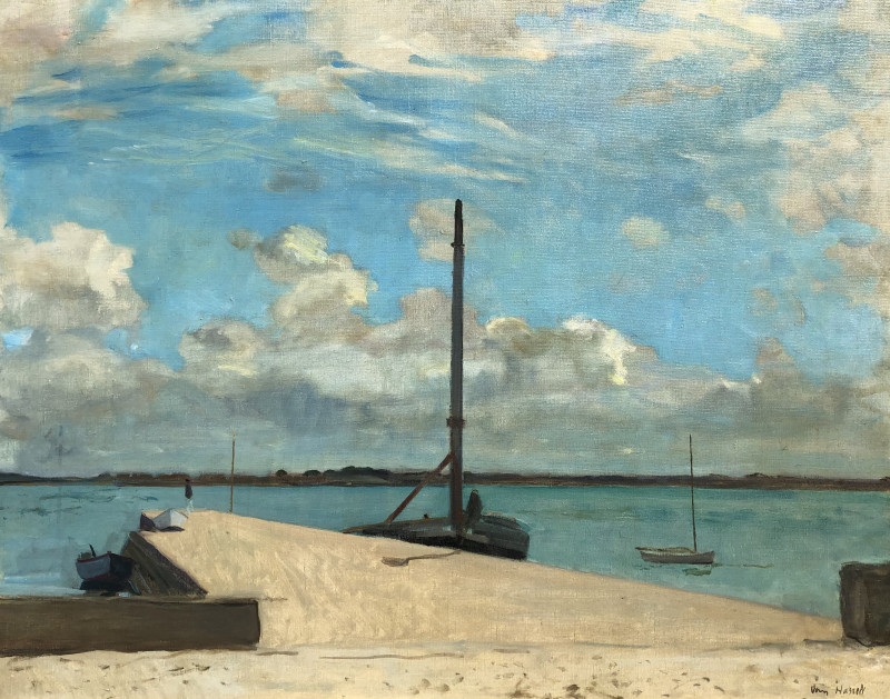 La jetée de Locmariaquer par Willem Van Hasselt