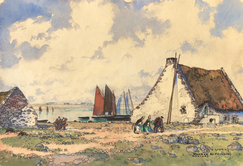 Village de pêcheurs bretons
