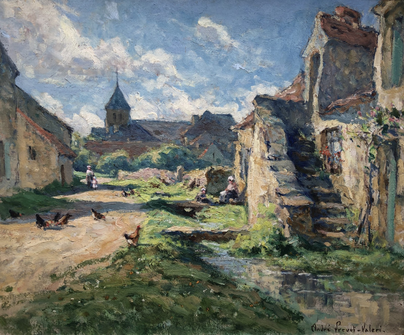 Village de Saillé par André Prévot-Valeri