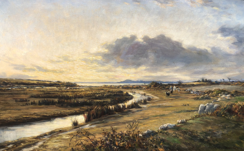 Marais de Kerné à Quiberon par André Dauchez