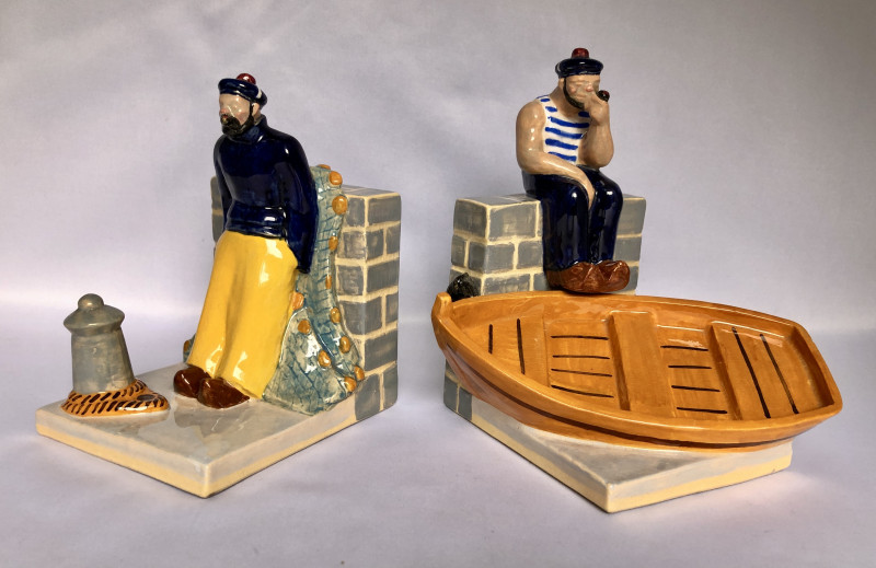 Serre-livres aux marins par André Galland