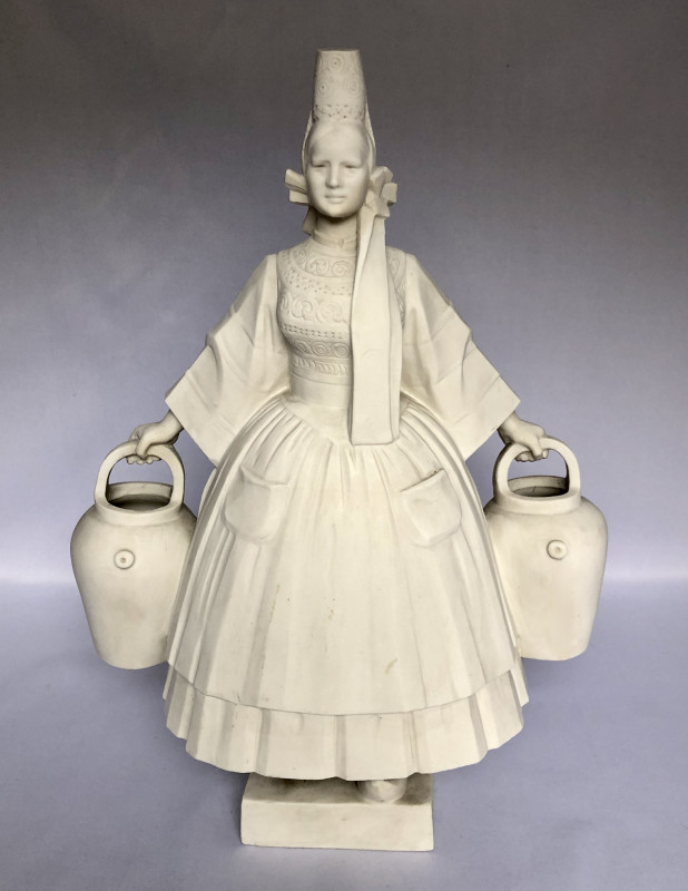 La bigoudène porteuse d’eau par Charles Maillard