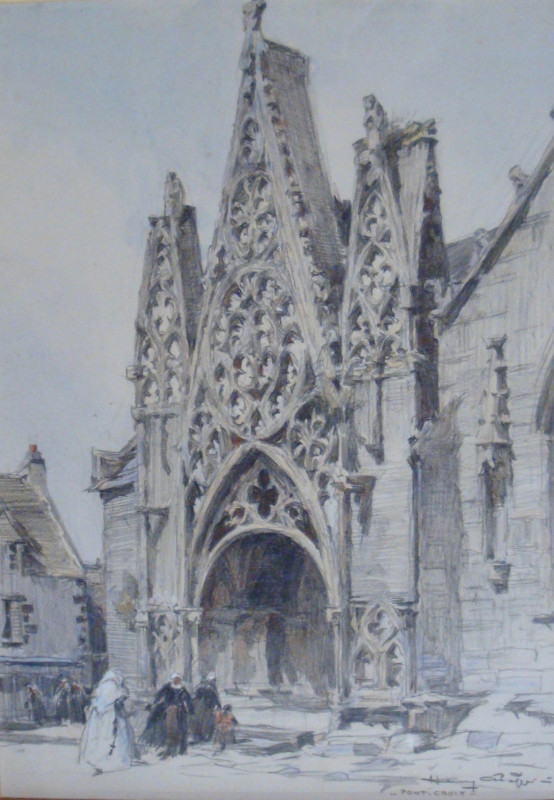 Église de Pont-Croix par Cheffer