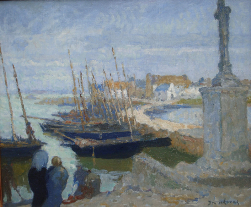 Retour de pêche à Saint Cado par Désiré-Lucas