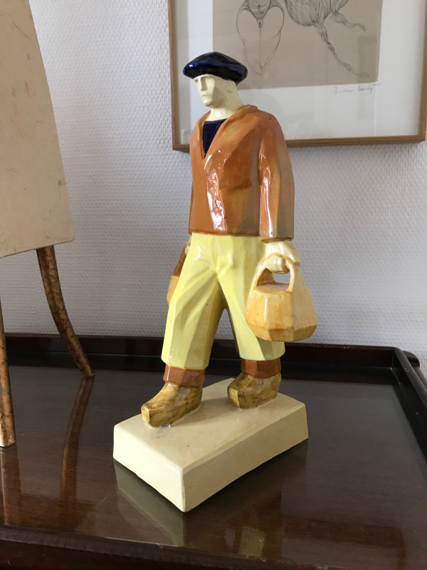 Pêcheur et sa godaille par Bachelet