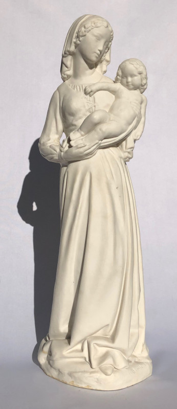 Vierge à l'enfant par Henri Bouchard
