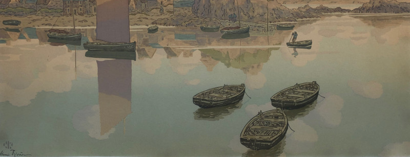 Les reflets par Henri Rivière