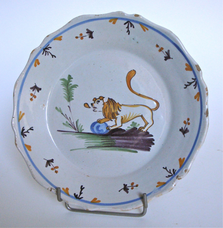 Assiette "La patrie en danger" de Nevers